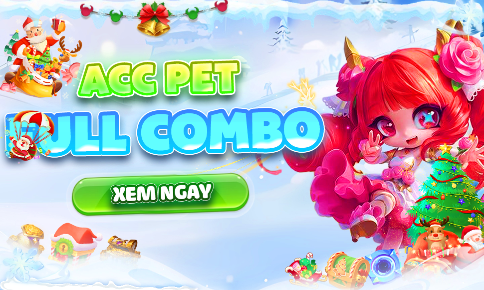 COMBO PET KÈM CHƯỞNG LỰC RIÊNG CỦA PET